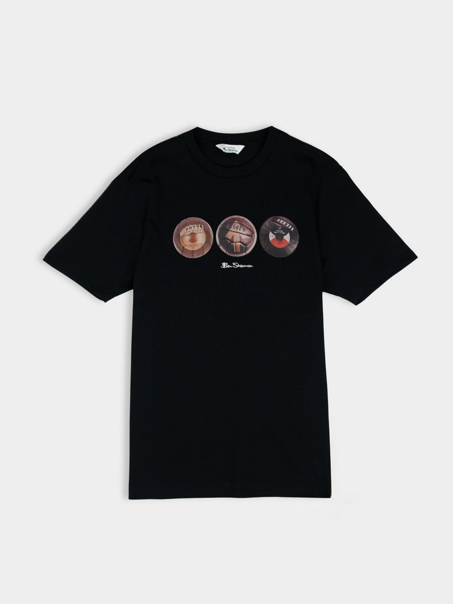 3 Ball Tee - Black