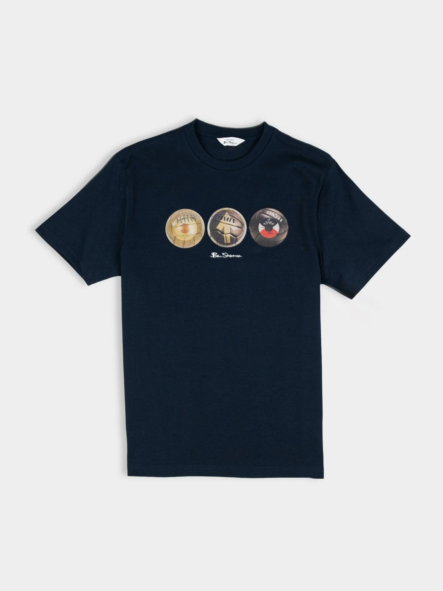 3 Ball Tee - Navy