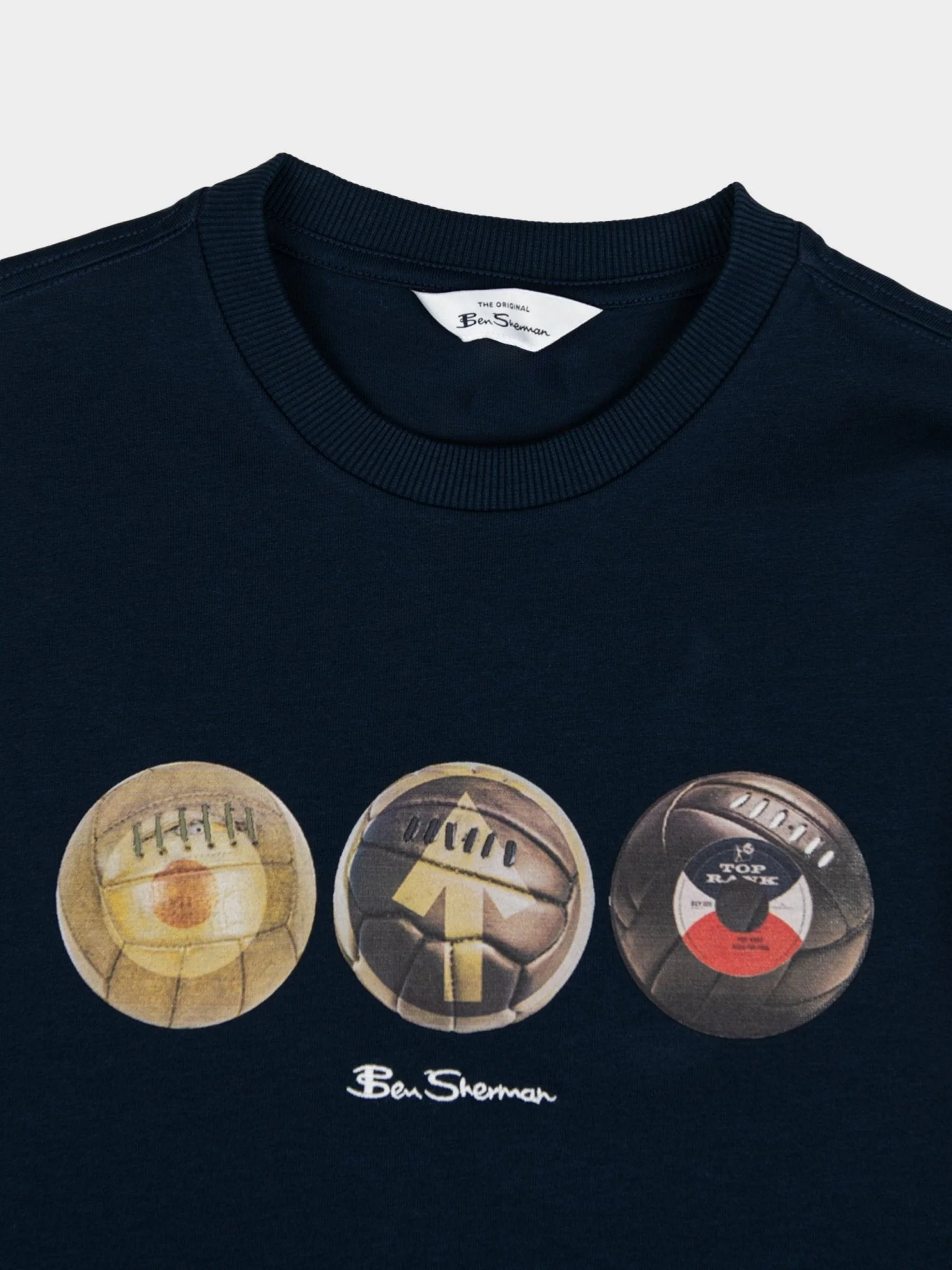 3 Ball Tee - Navy - Image 2