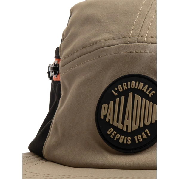 5 Panel Military Cap - Khaki - Image 4
