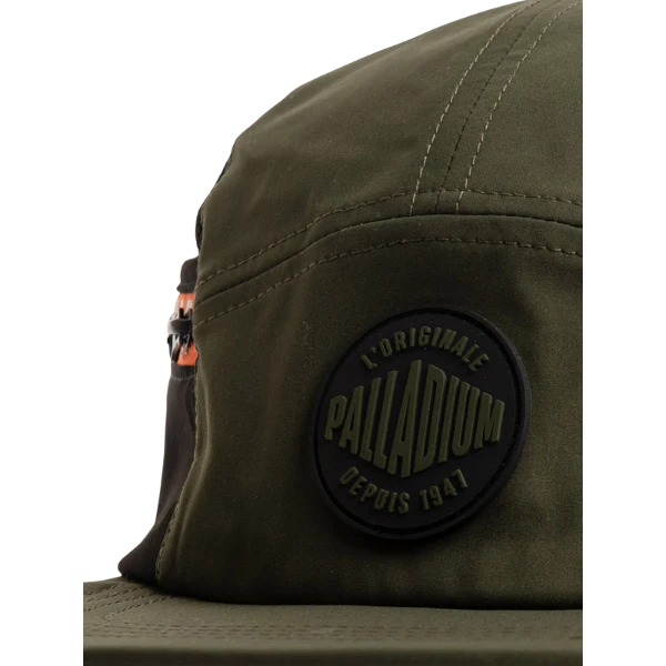 5 Panel Military Cap - Olive - Image 4