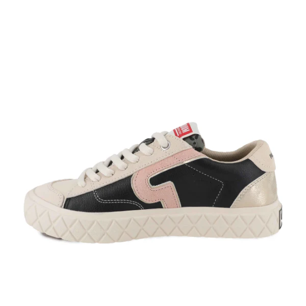 Ace Lo Mix Leather - Black / Whit Cap Grey - Image 3