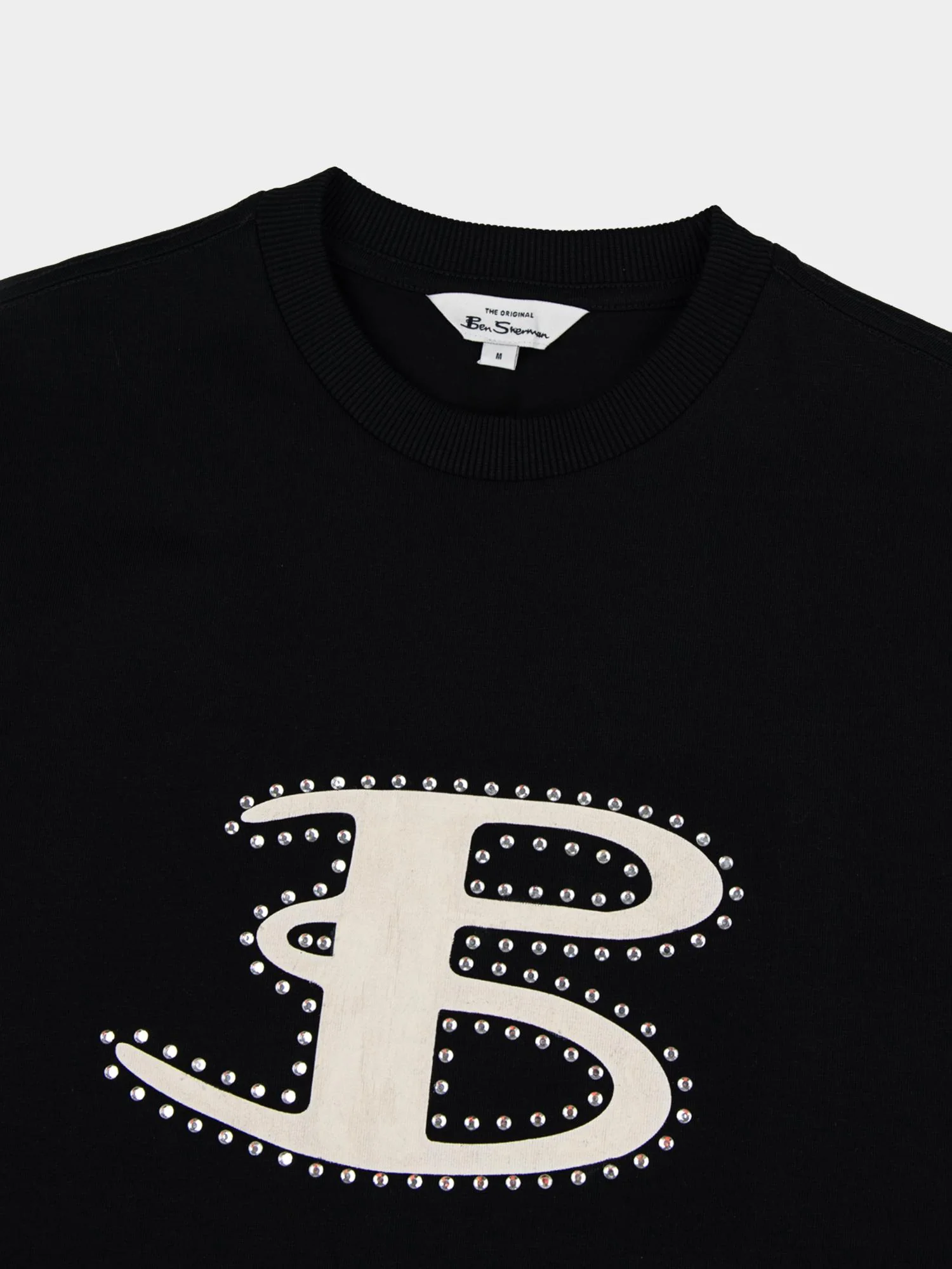 B Bling Tee - Black - Image 2
