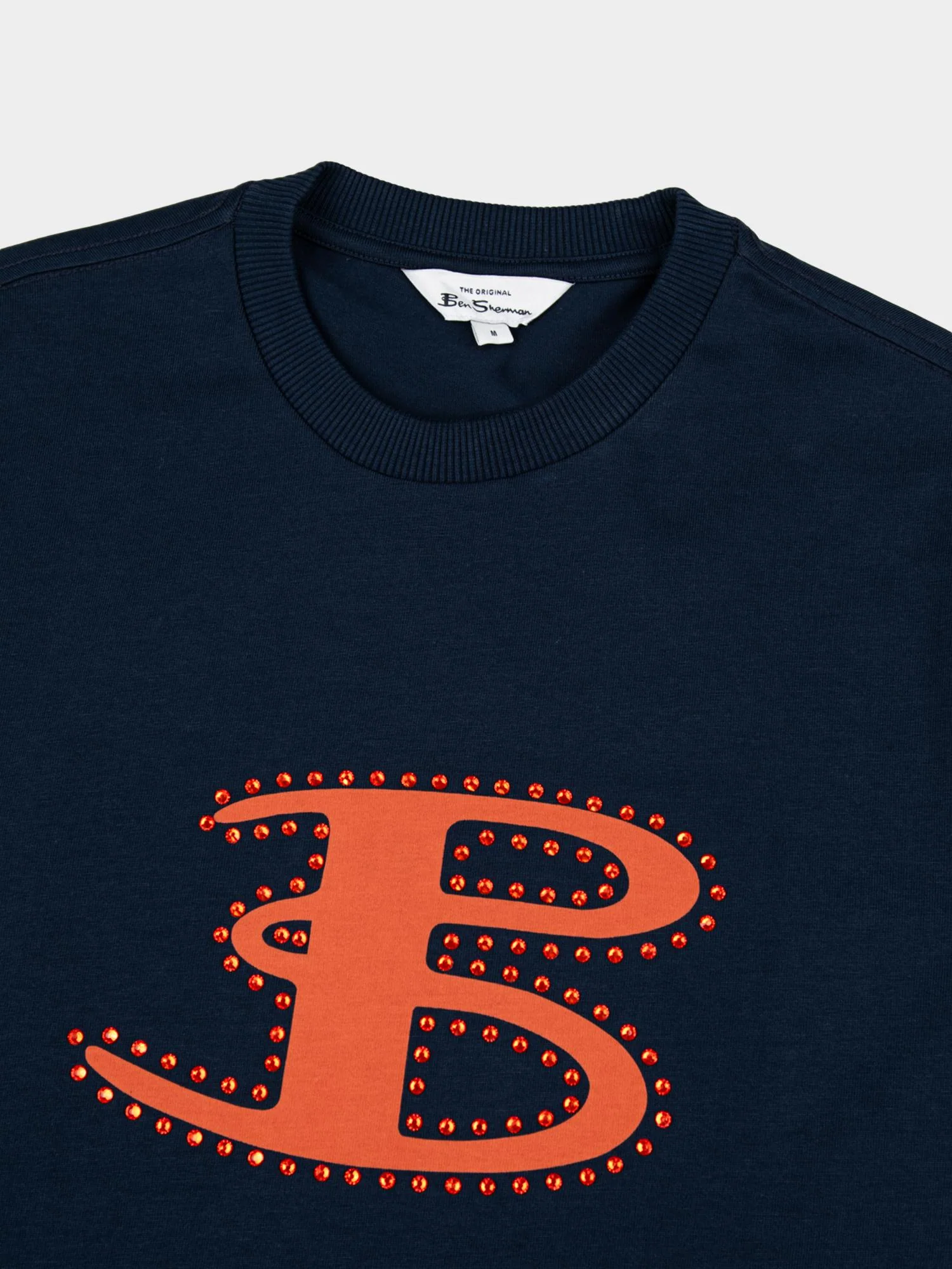 B Bling Tee - Navy - Image 2