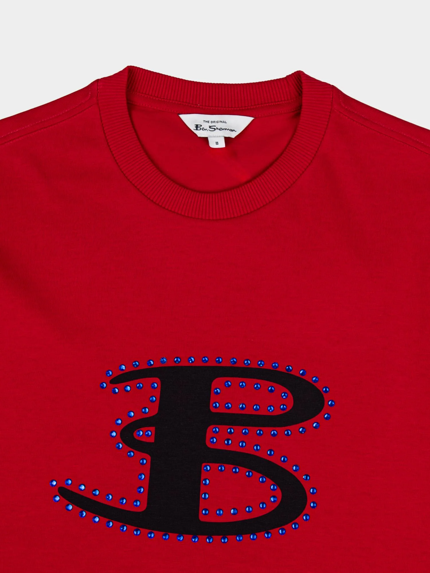 B Bling Tee - Red - Image 2