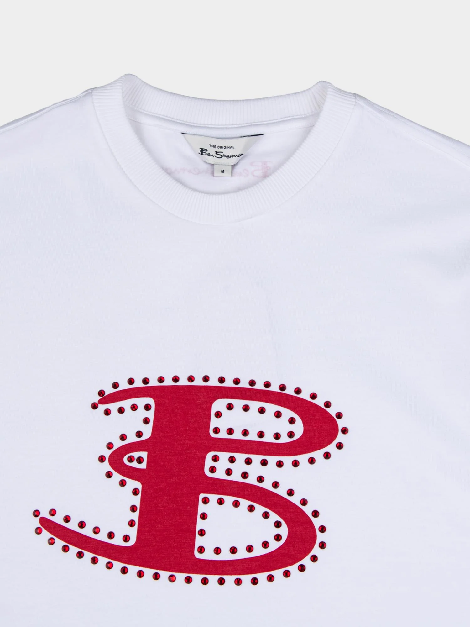 B Bling Tee - White - Image 2