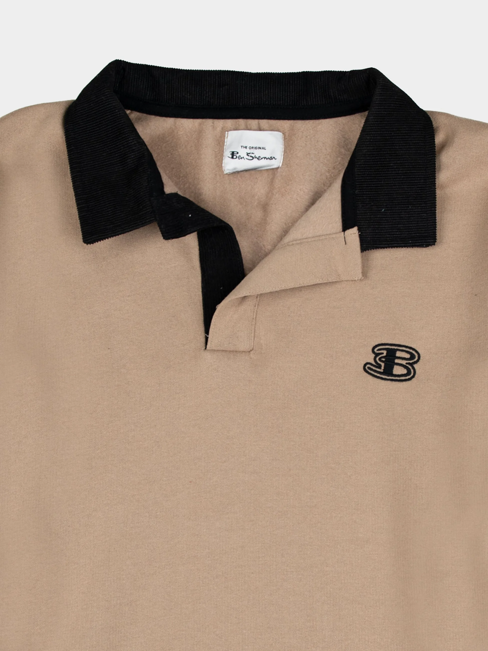 B Polo Sweater - Cornstalk - Image 2