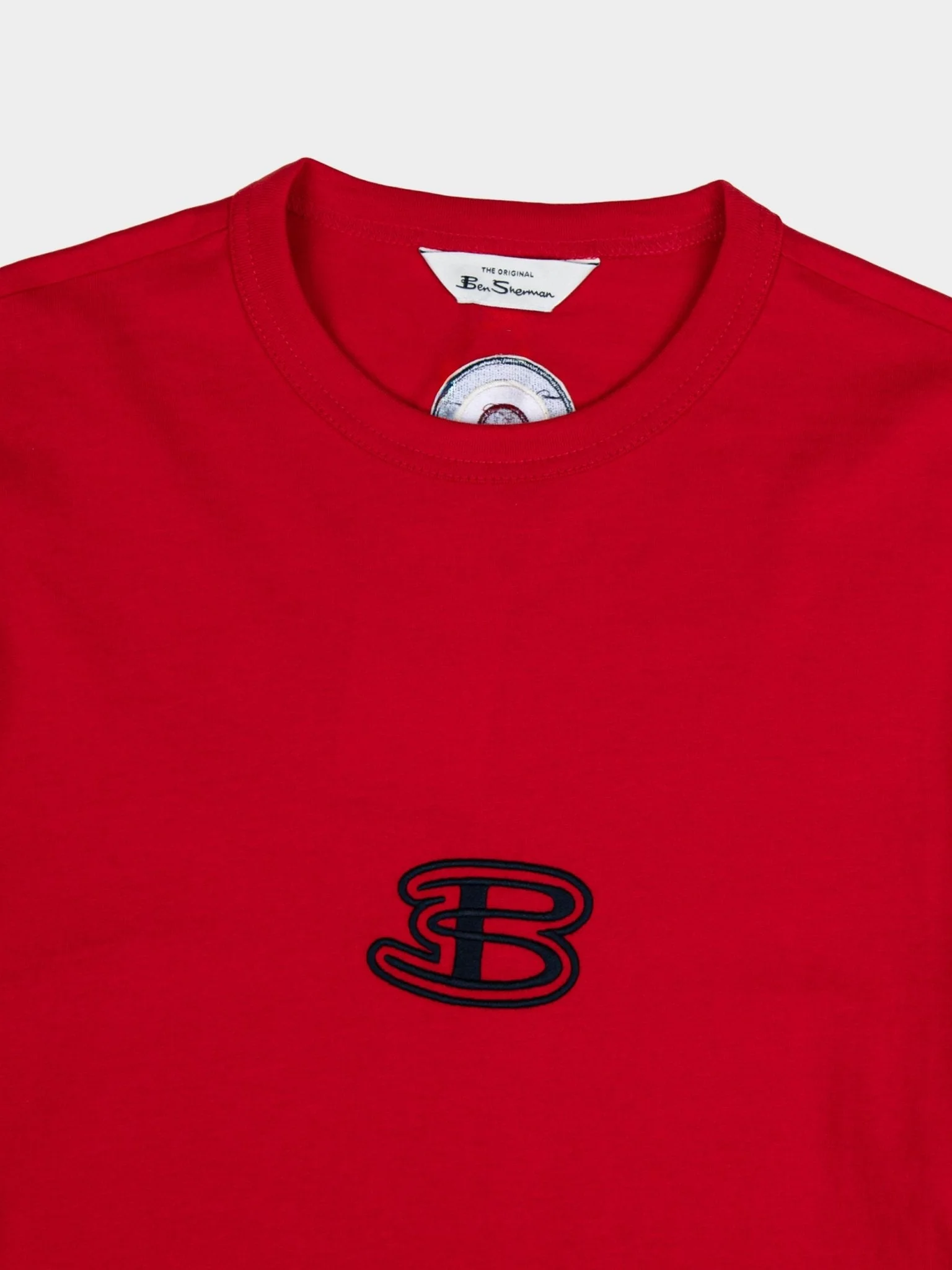 Ben Athleisure Tee - Red - Image 2