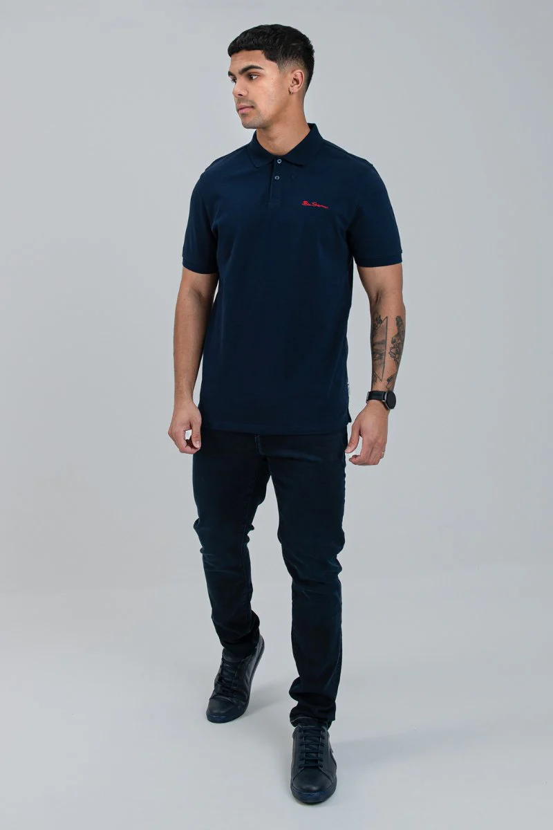 Ben Polo - Navy - Image 4