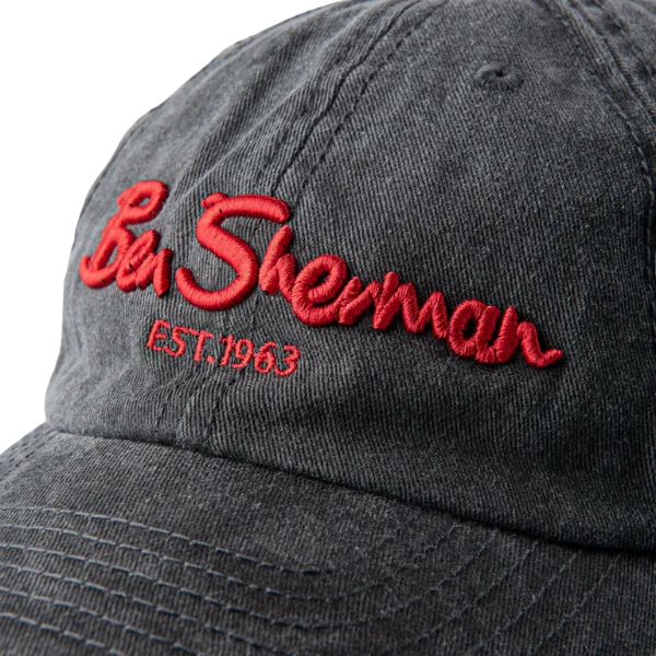 Ben Sherman Cap - Charcoal - Image 4