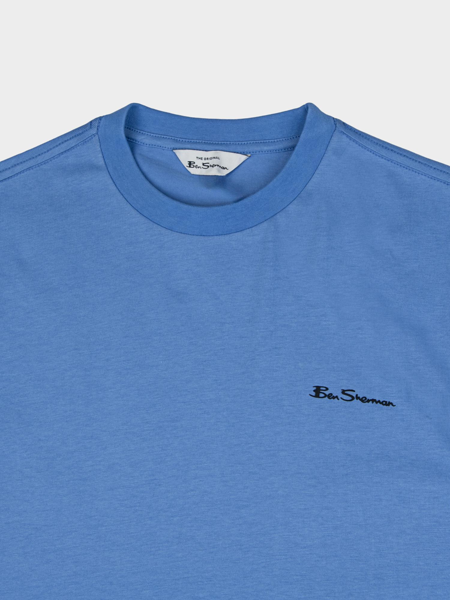 Ben Sherman T-Shirt - Harbour Island Blue - Image 2