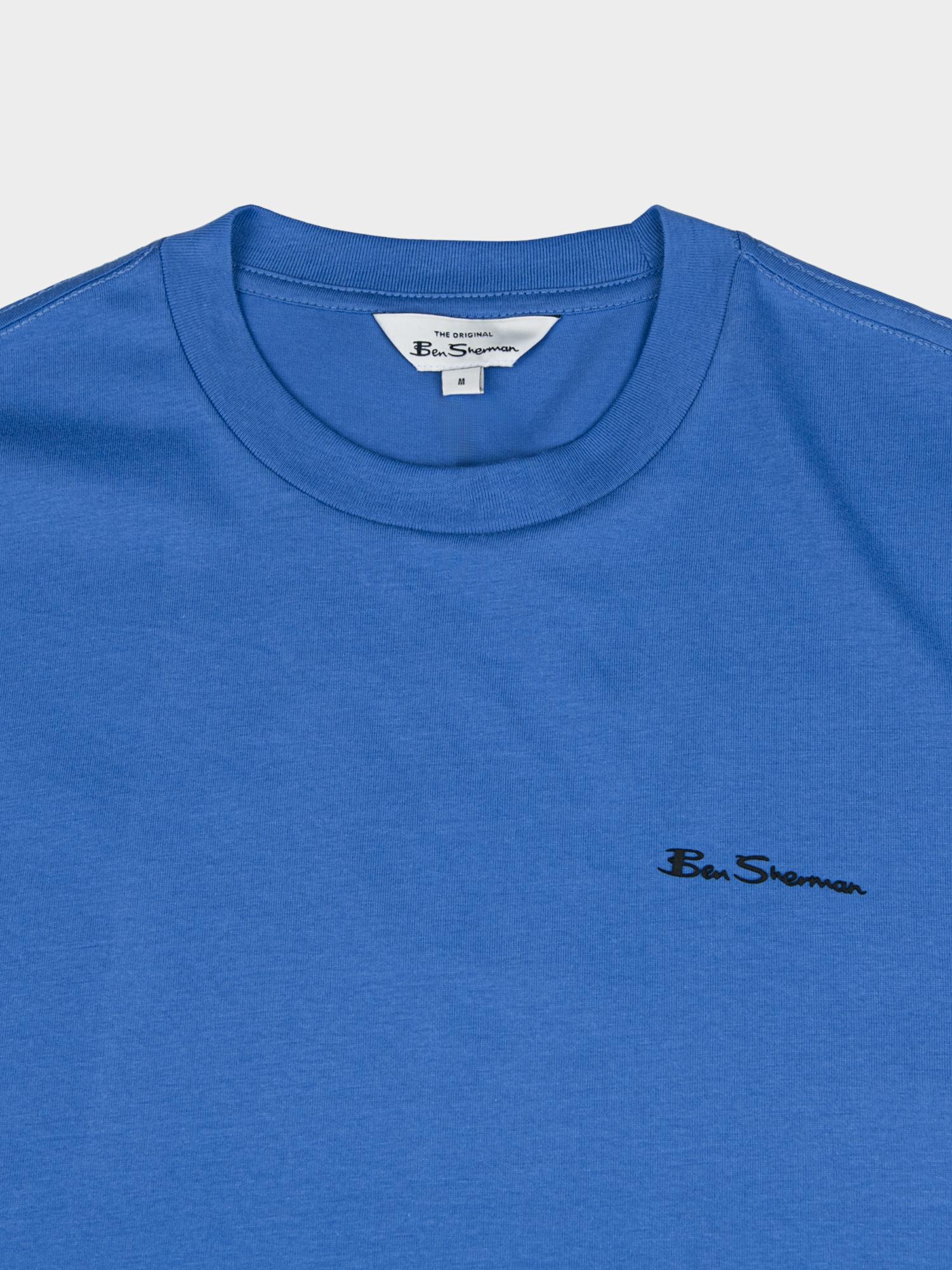 Ben Sherman T-Shirt - Scotdale Blue - Image 2