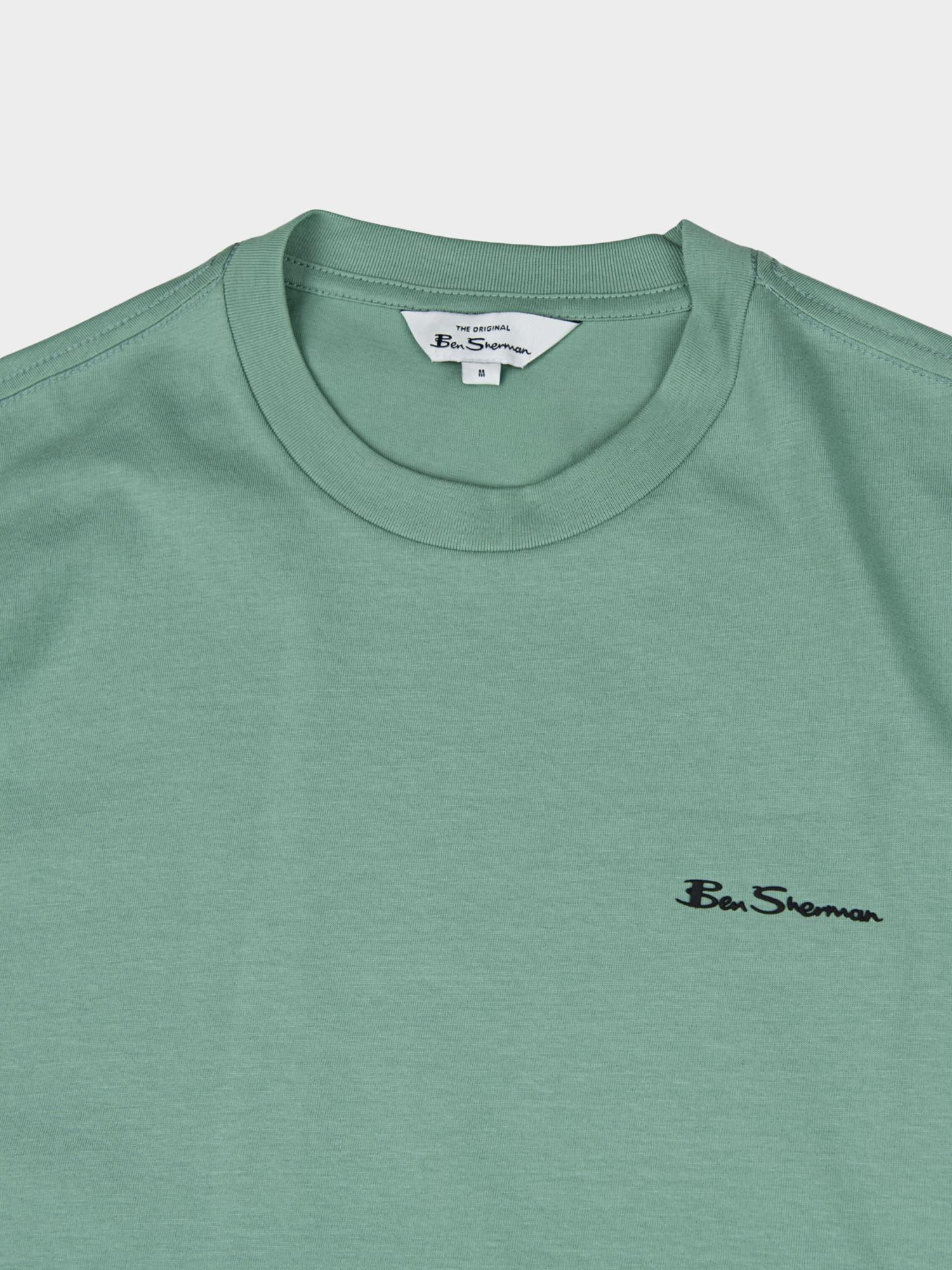 Ben Sherman T-Shirt - Faded Mint - Image 2
