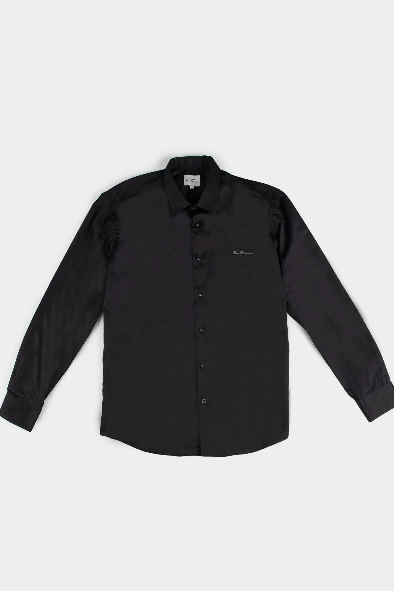 Ben Shirt (Slim Fit) - Black - Image 7