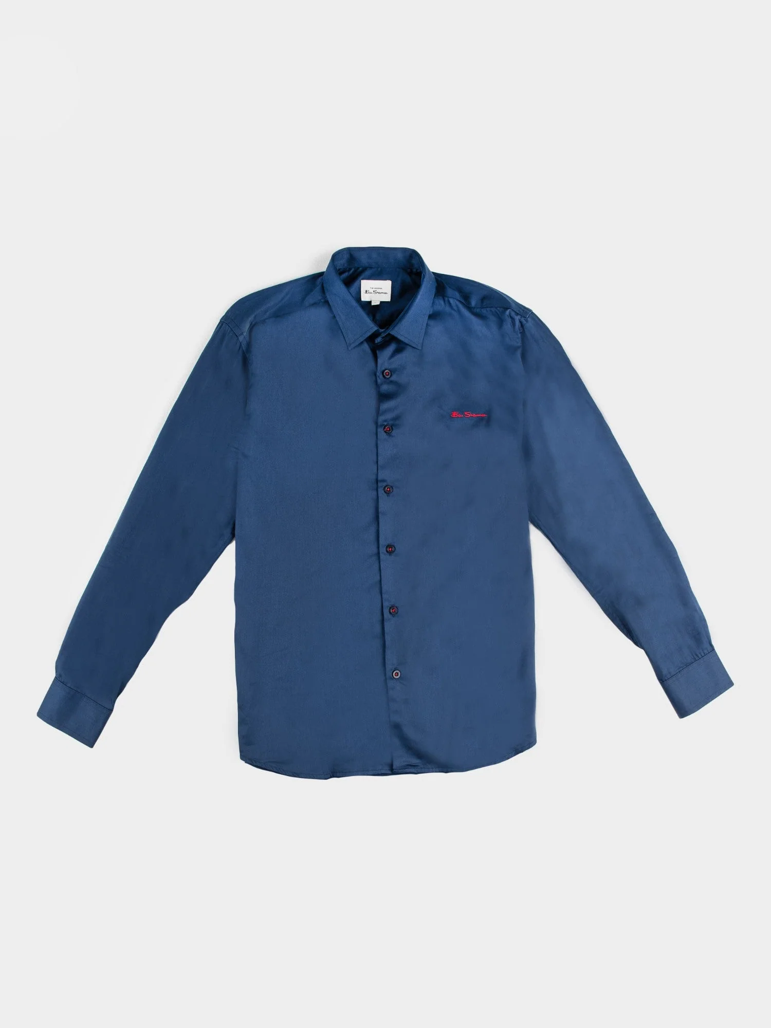 Ben Shirt (Slim Fit) - Navy - Image 5