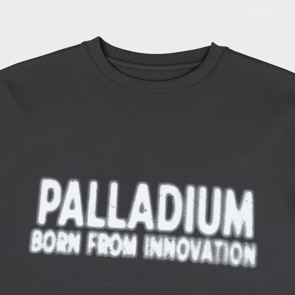 Born from Innovation Oversized Premium T-Shirt - Charcoal - Image 2