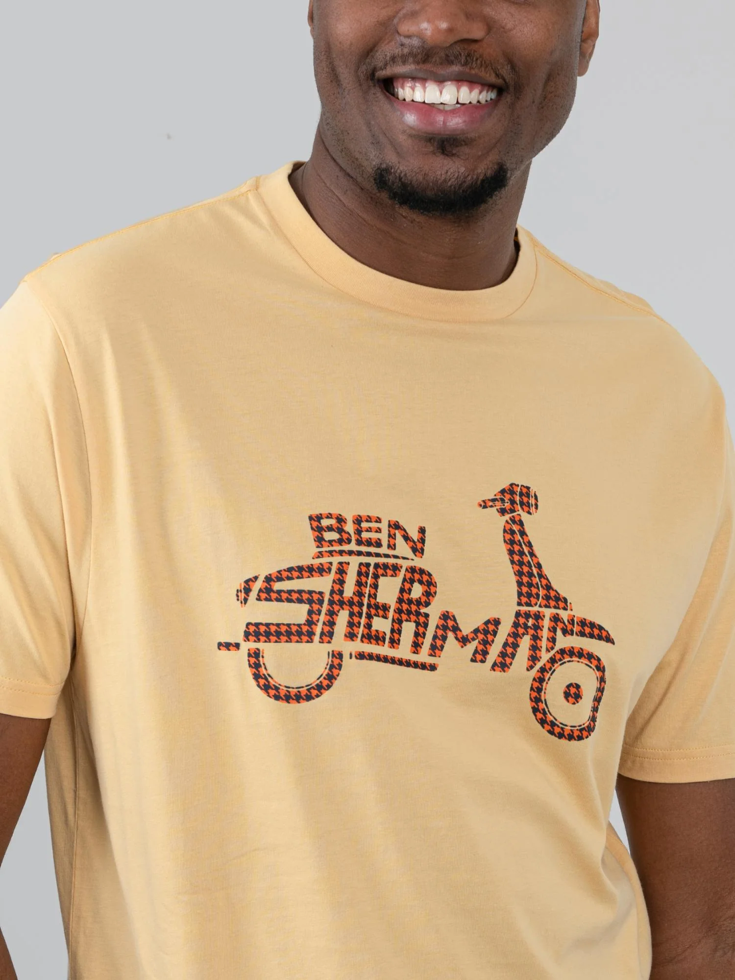 Brand Scooter Tee - New Wheat - Image 3