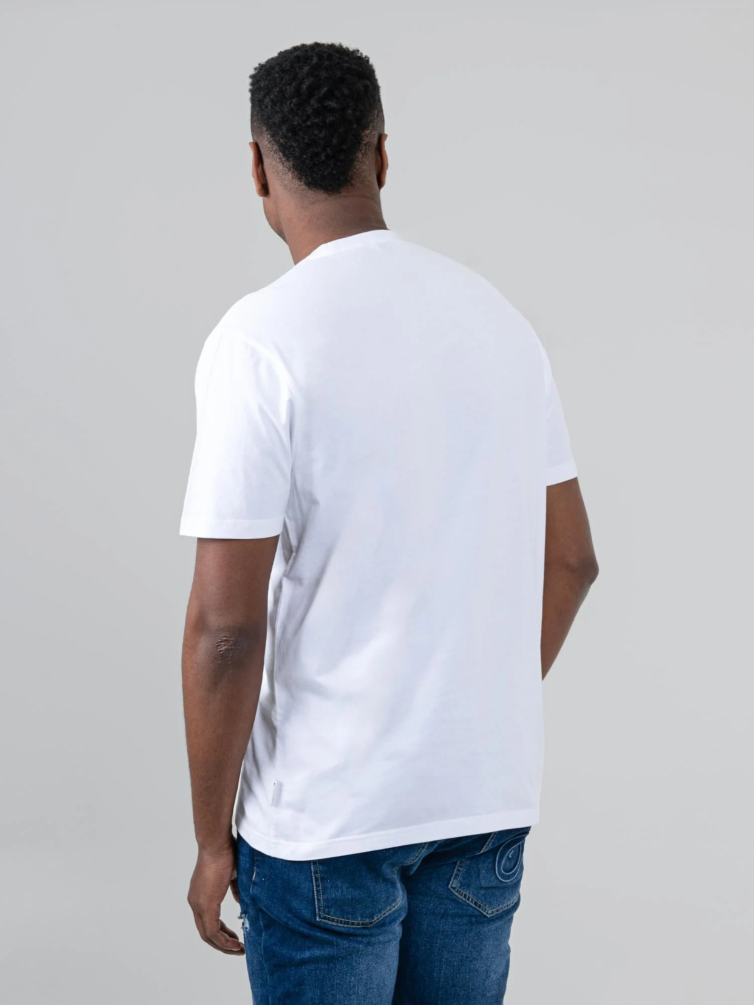 Brand Scooter Tee - White - Image 2
