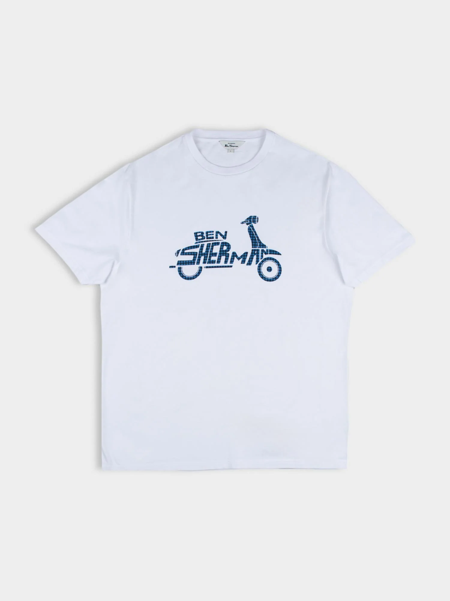 Brand Scooter Tee - White - Image 5