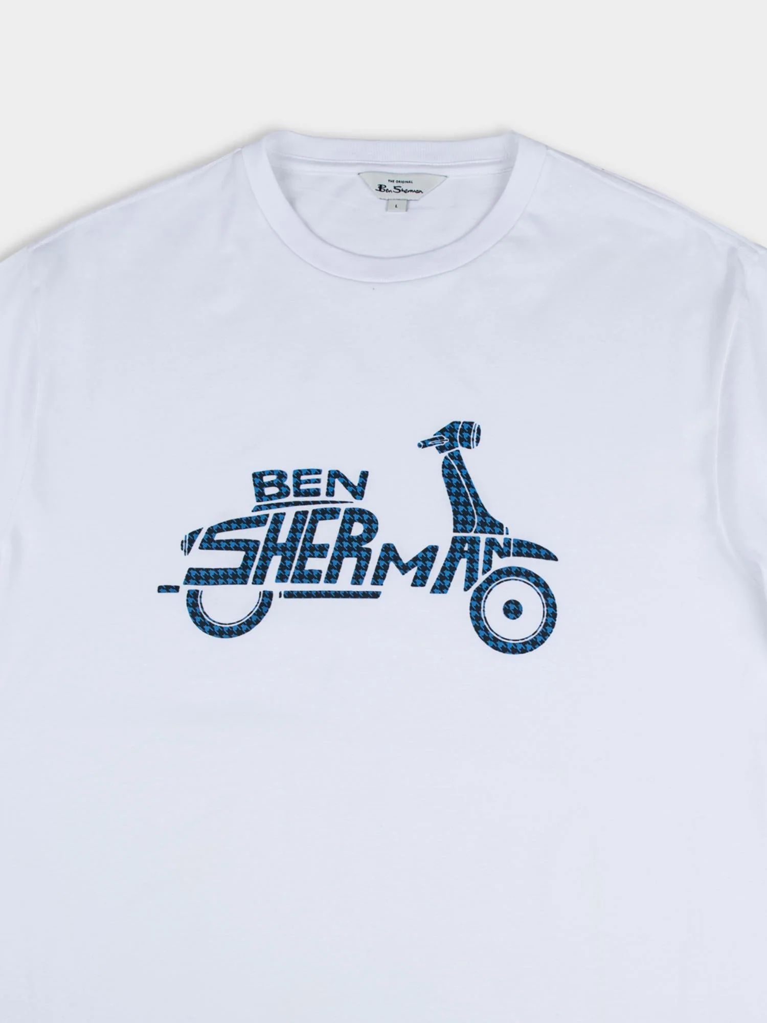 Brand Scooter Tee - White - Image 6