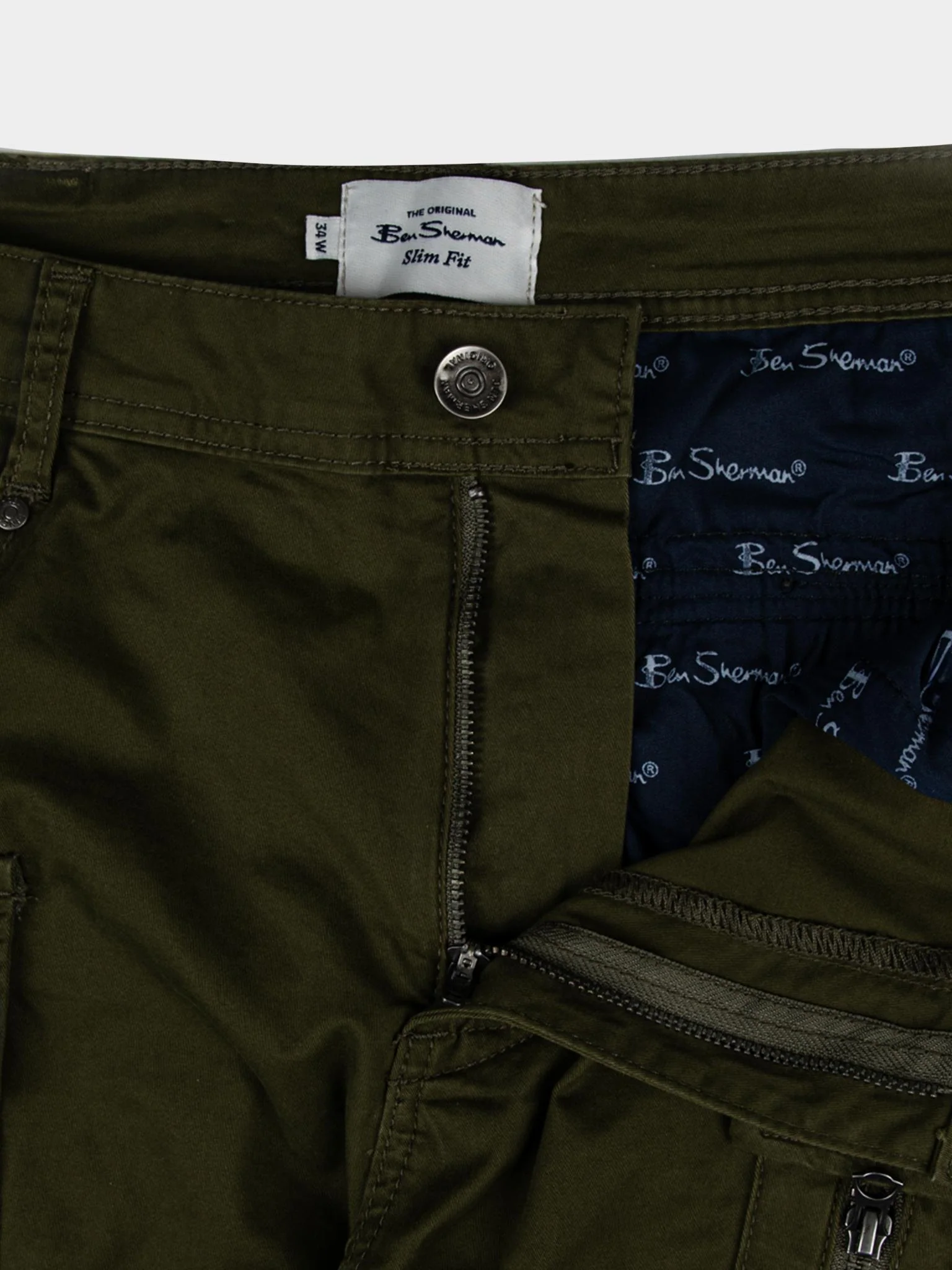 Cargo Pants - Olive - Image 7