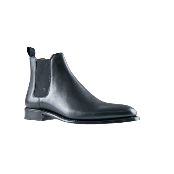 Charles Leather Boot - Black - Image 2