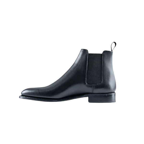 Charles Leather Boot - Black - Image 4