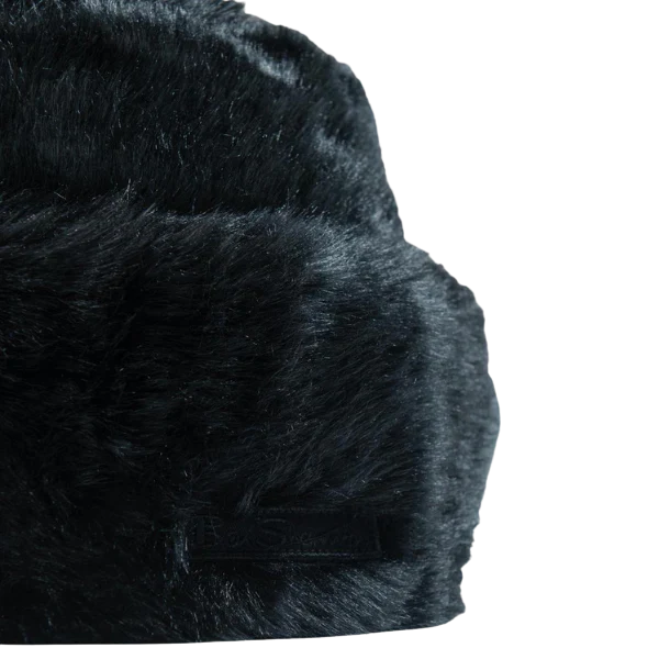 Cossack Faux Fur Hat - Black - Image 3