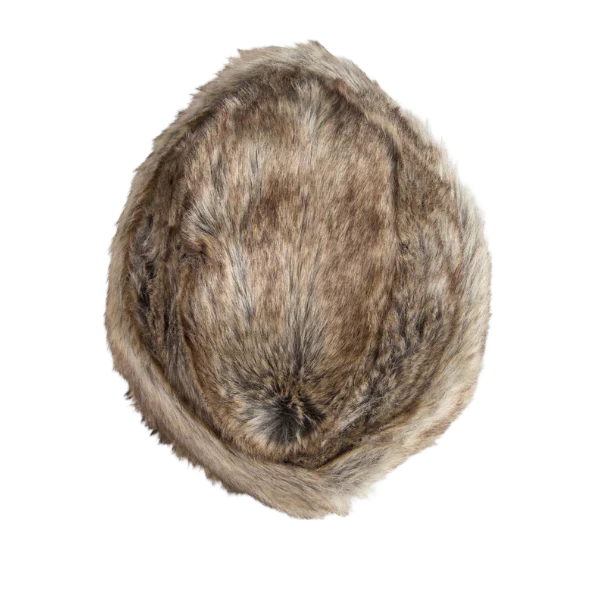 Cossack Faux Fur Hat - Brown - Image 2