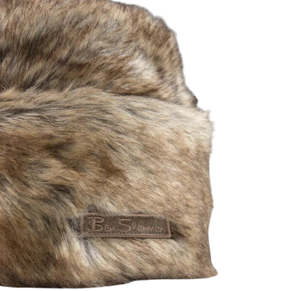 Cossack Faux Fur Hat - Brown - Image 3