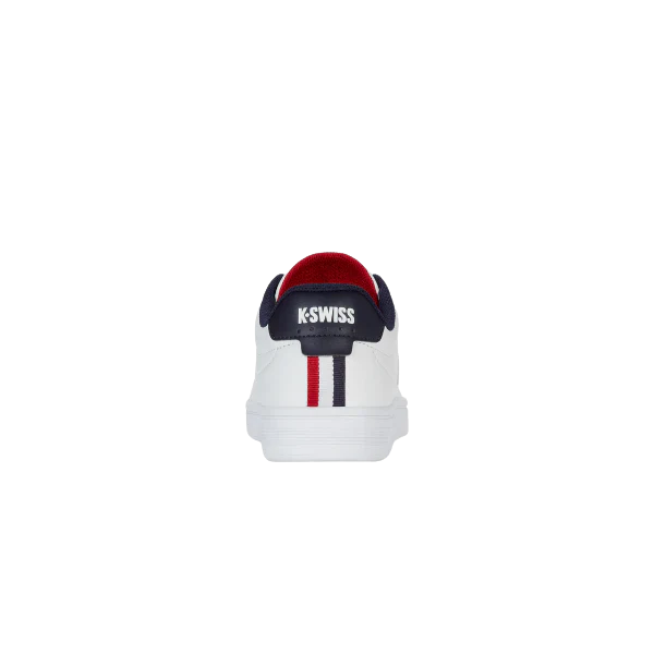 Court Shield II - White / Peacoat / Samba Red - Image 3
