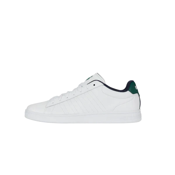 Court Shield II - White / Rain Forest / Peacoat - Image 5