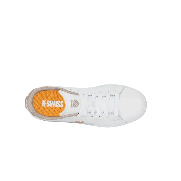 Court Shield II - White / Taupe / Jurassic Gold - Image 6