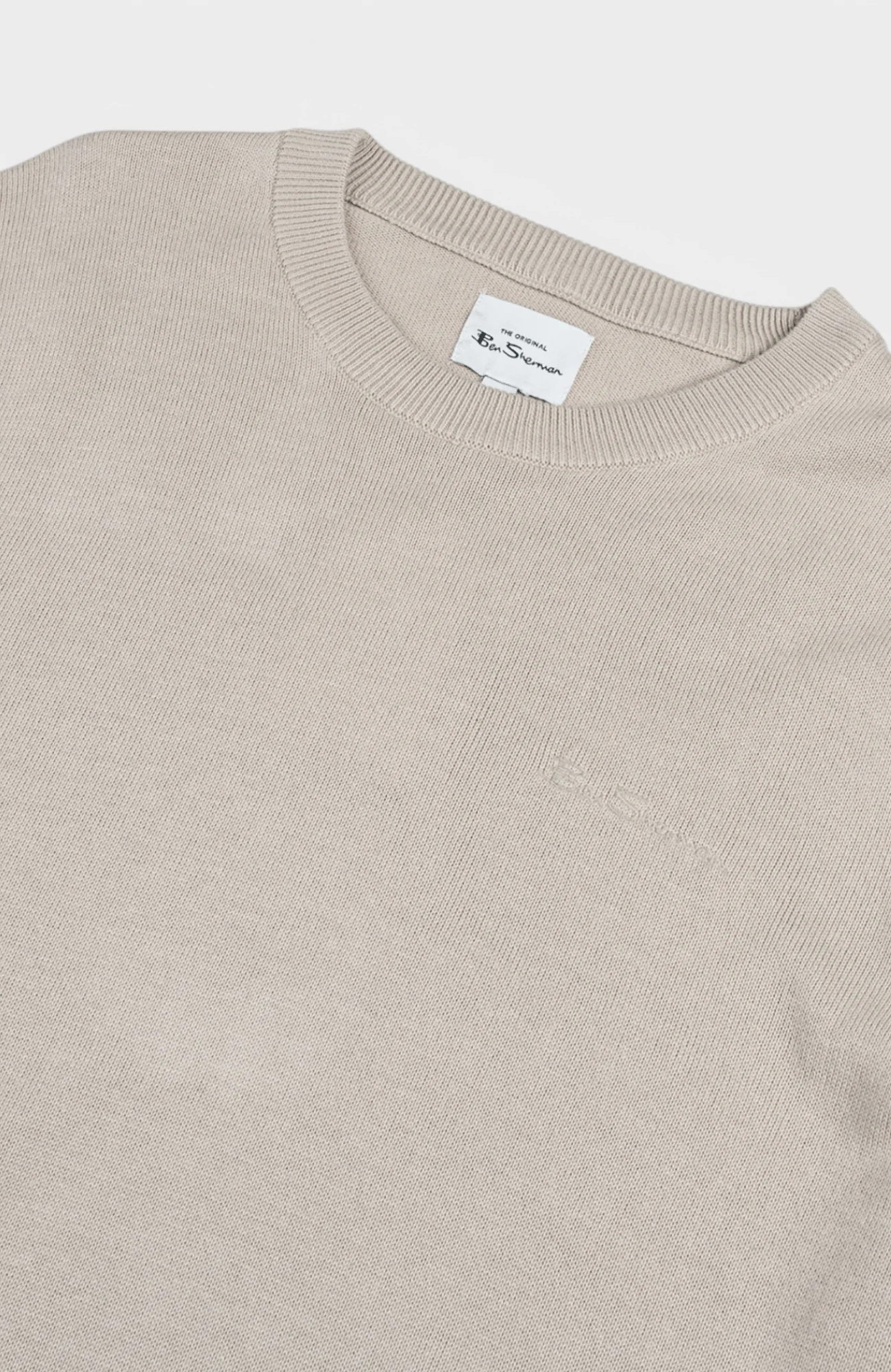 Crew Neck knit - Sustained Grey - Image 5