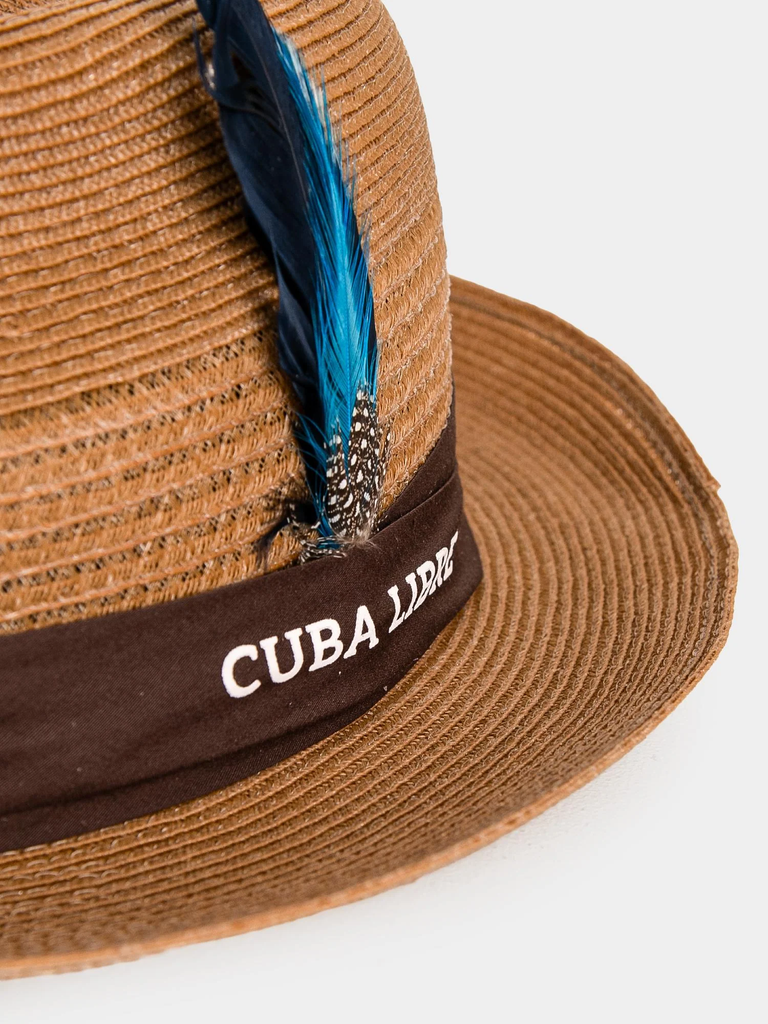 Cuba Libre Fedora Straw Hat - Gold - Image 4