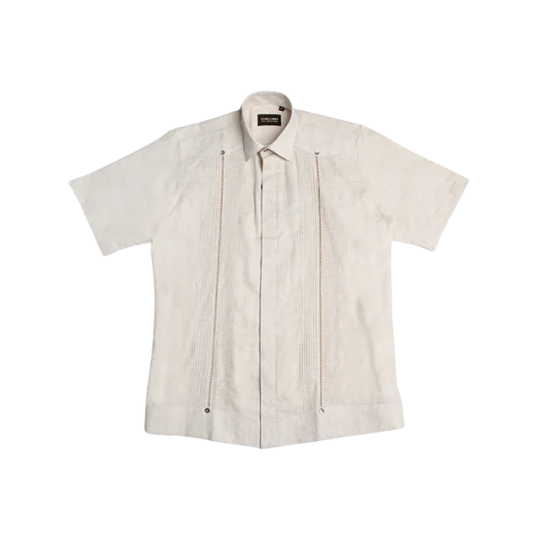 Cuba Libre Julio Short Sleeve Shirt - Light Natural