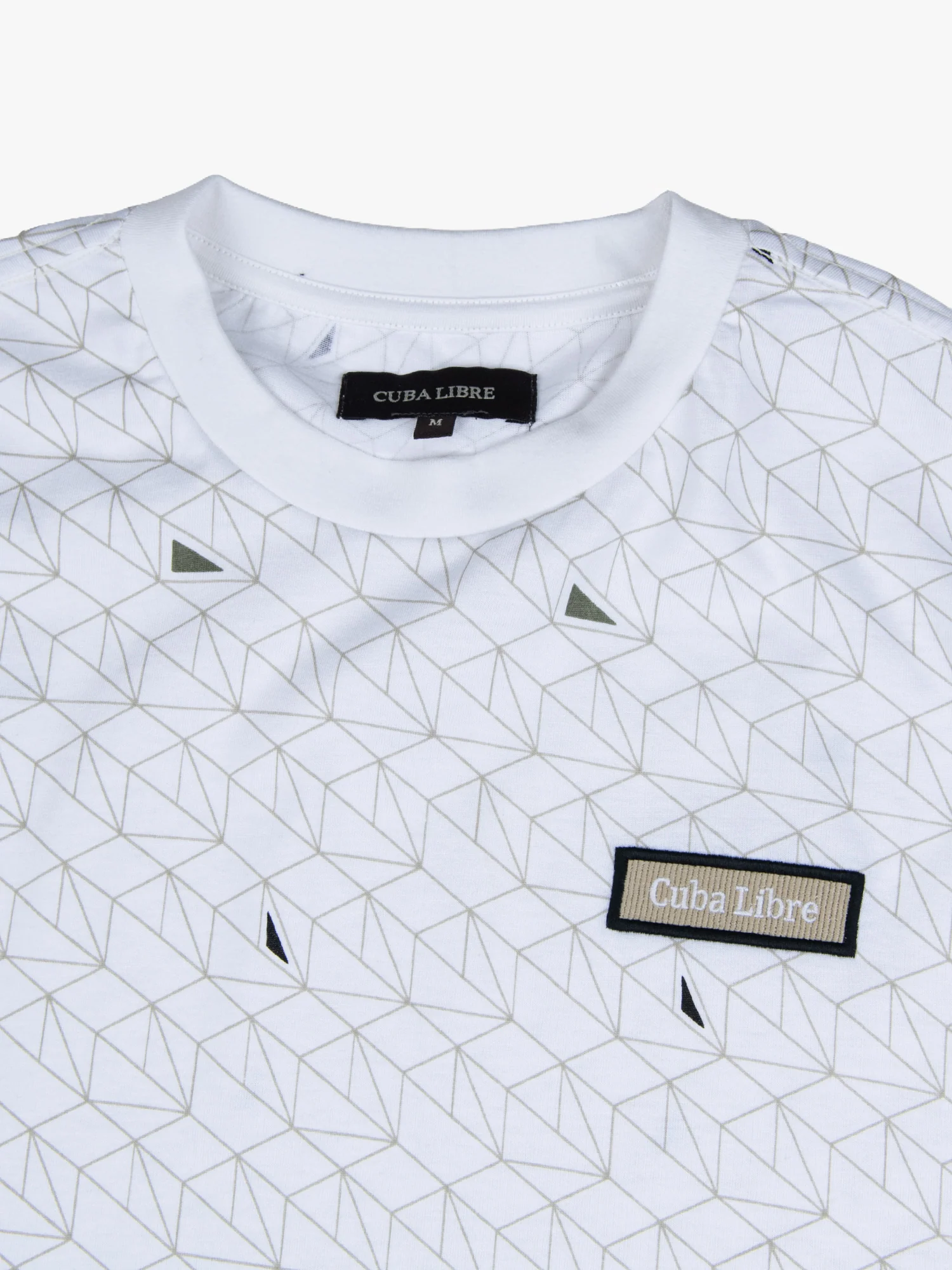 Cuba Libre Tee - White Geo - Image 2