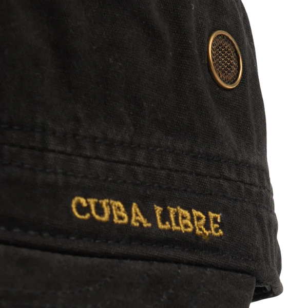 Cuba Military Cap - Black - Image 4