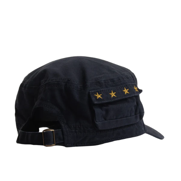 Cuba Military Cap - Navy - Image 3