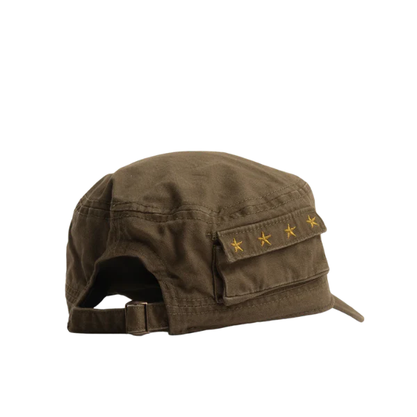 Cuba Military Cap - Olive - Image 3