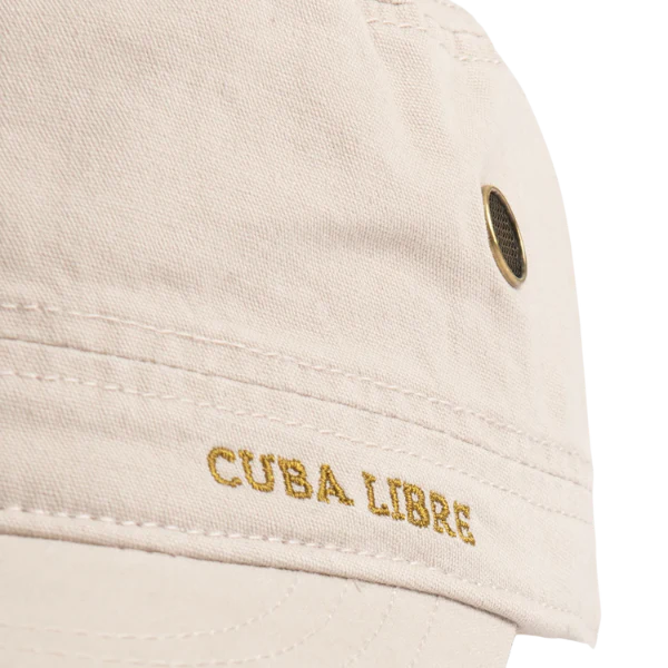 Cuba Military Cap - Stone - Image 4