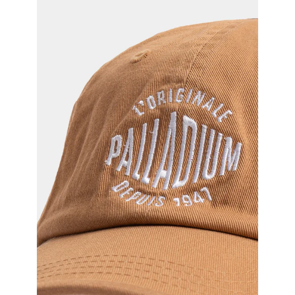 DAD CAP - WASHED COTTON -CAMEL - Image 4