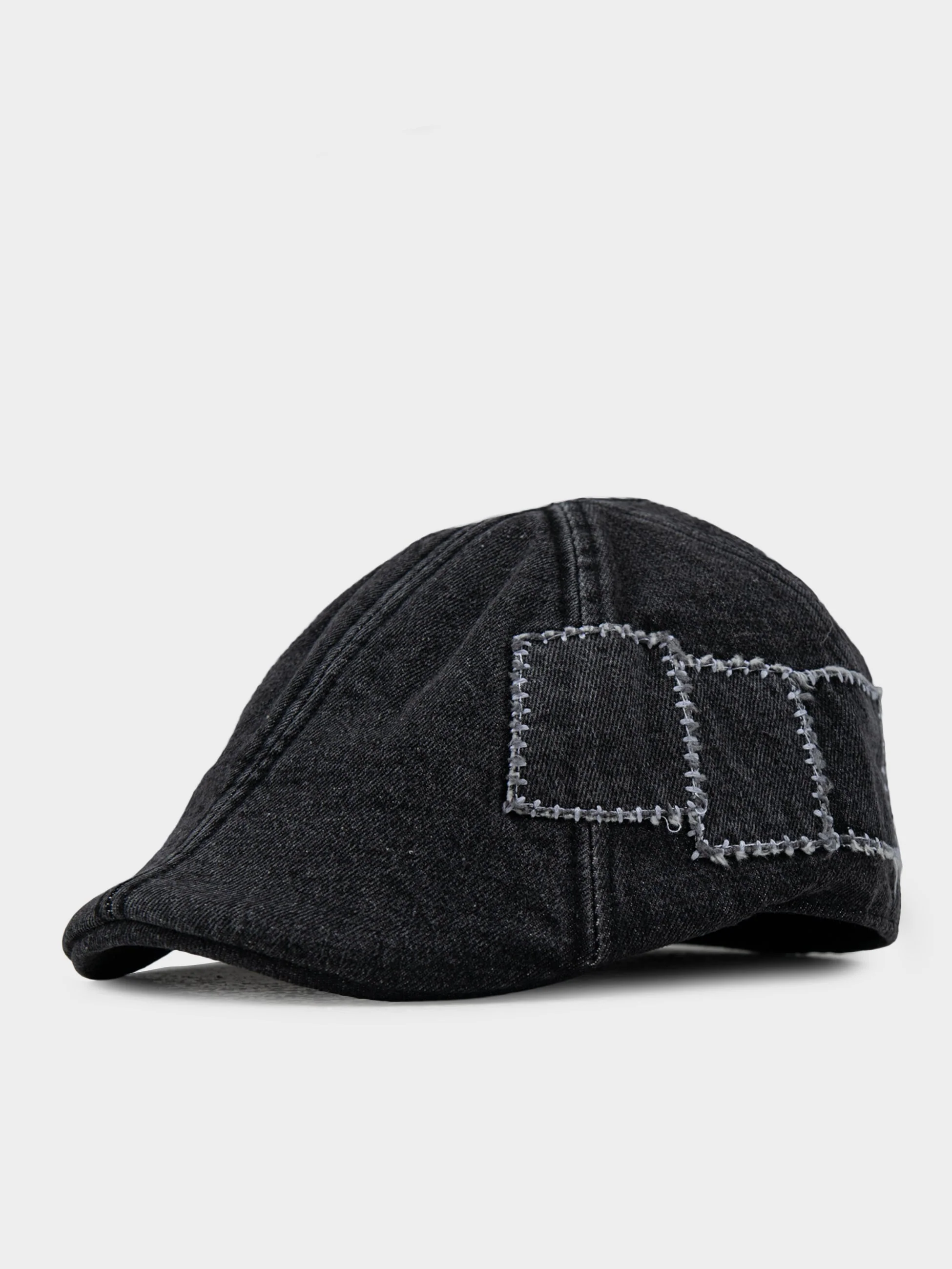 Denim Dixie Cap - Black