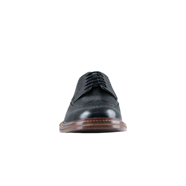 Derby Brogue - Black - Image 3