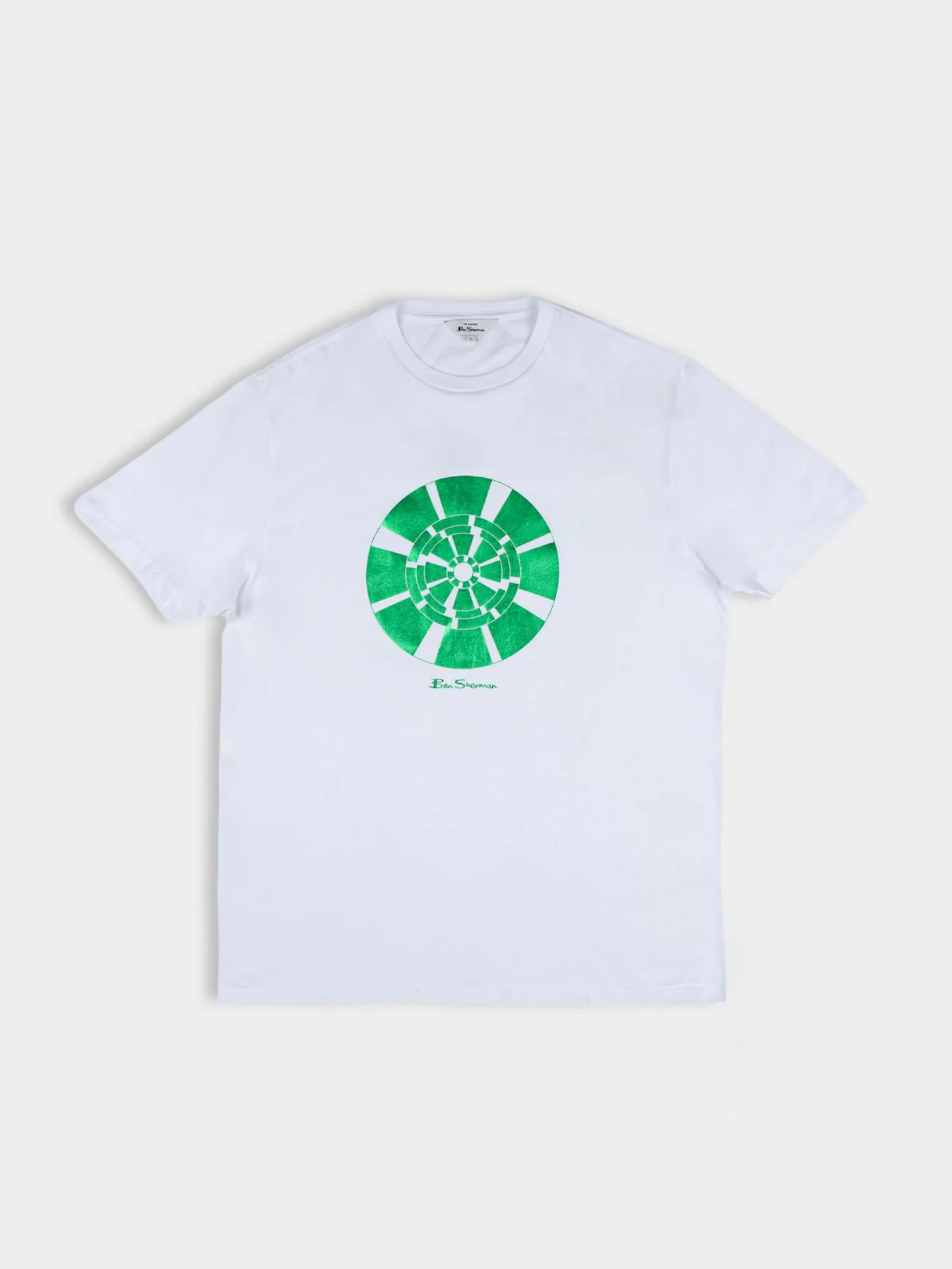 Disk Foil Target Tee - White - Image 5