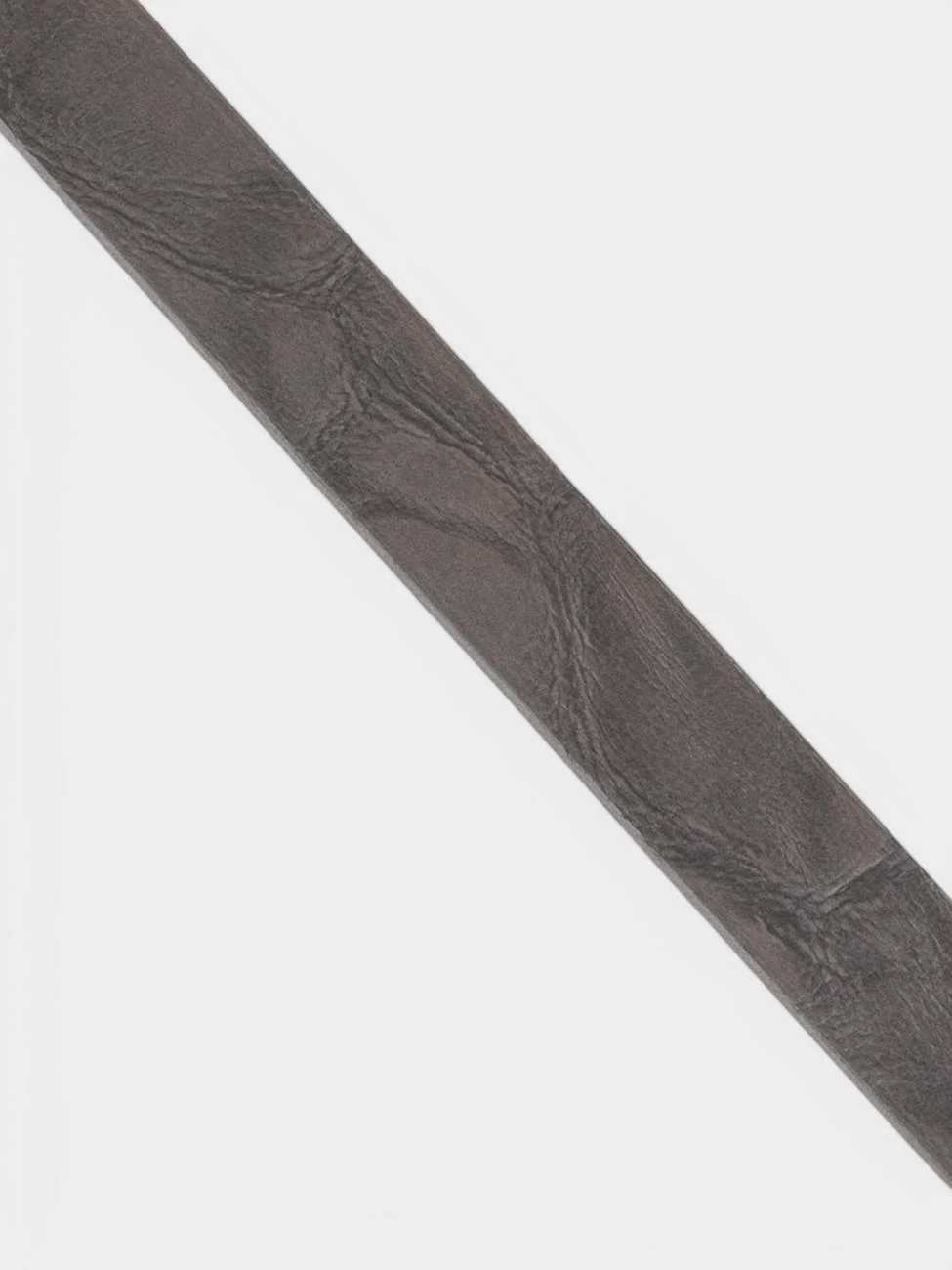 Distressed Target Buckle Belt (Leather) - Sustained Grey - Image 3