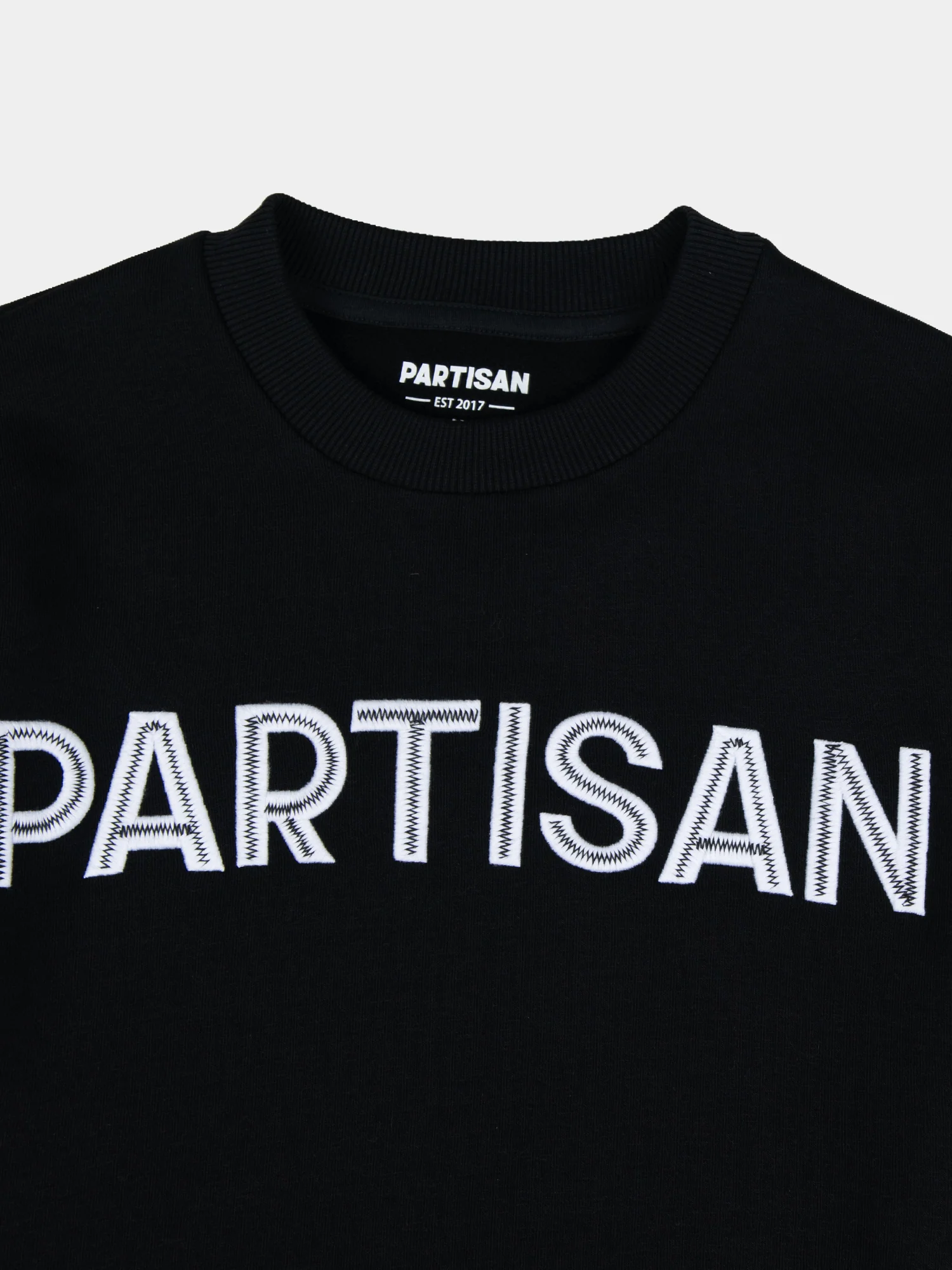 Emboss EMB Crew Sweat - Black - Image 2