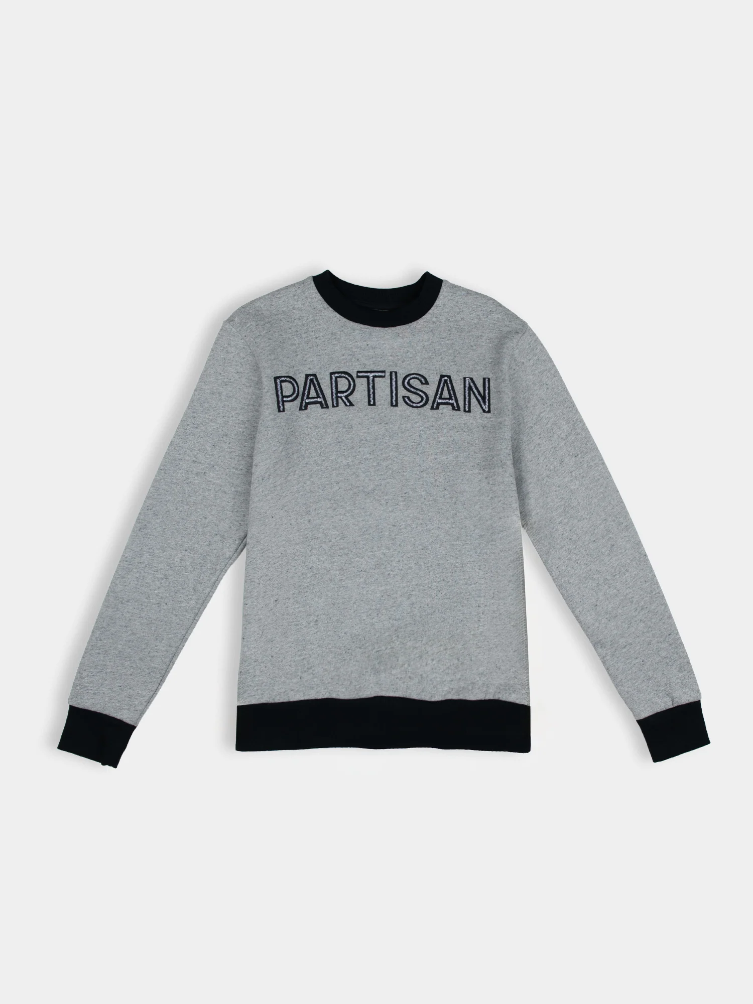 Emboss EMB Crew Sweat - Melange Grey