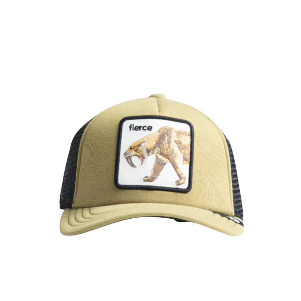 Fierce Saber Tooth - Olive / Black
