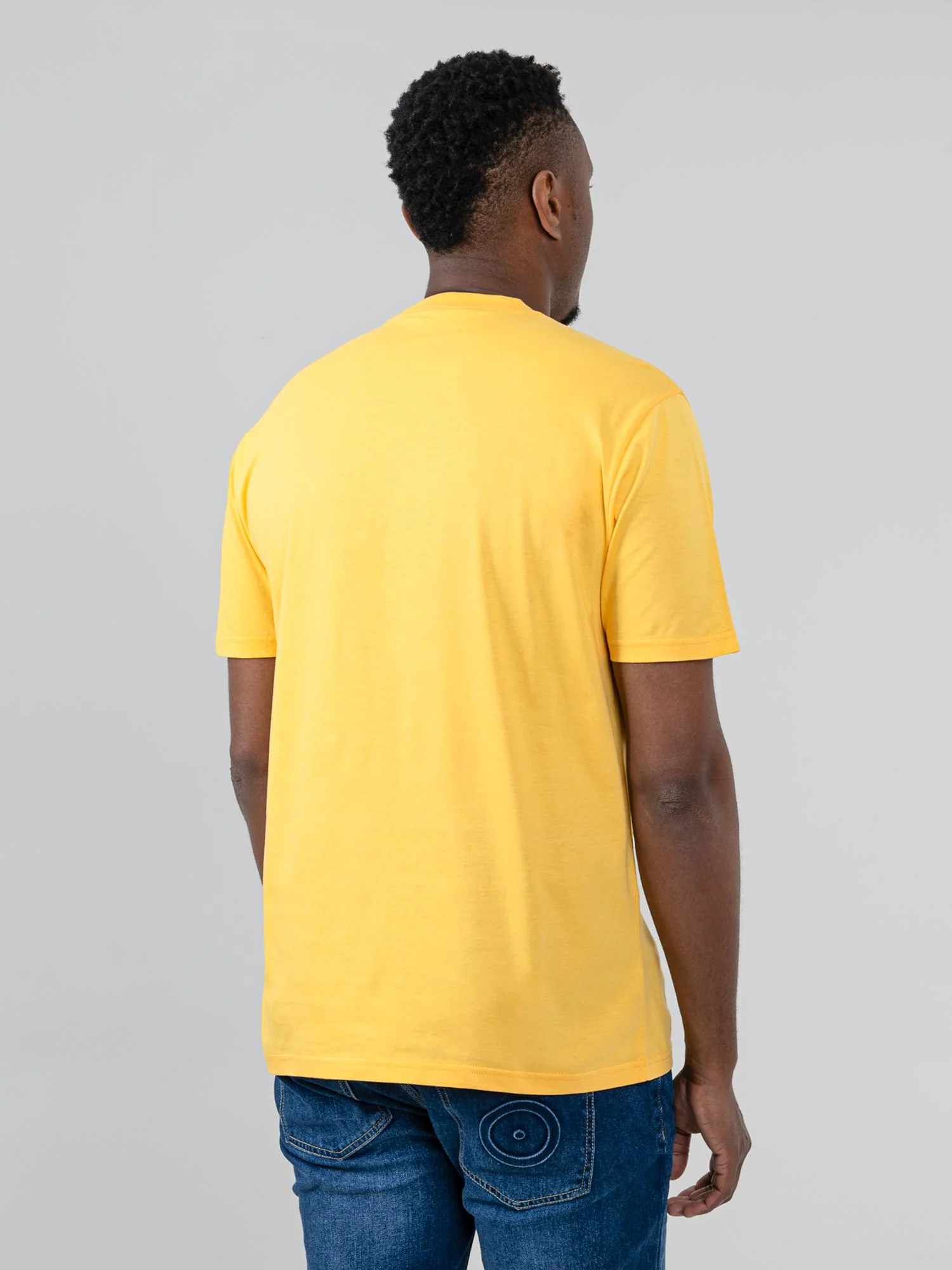 Geo Target Tee - Banana - Image 3